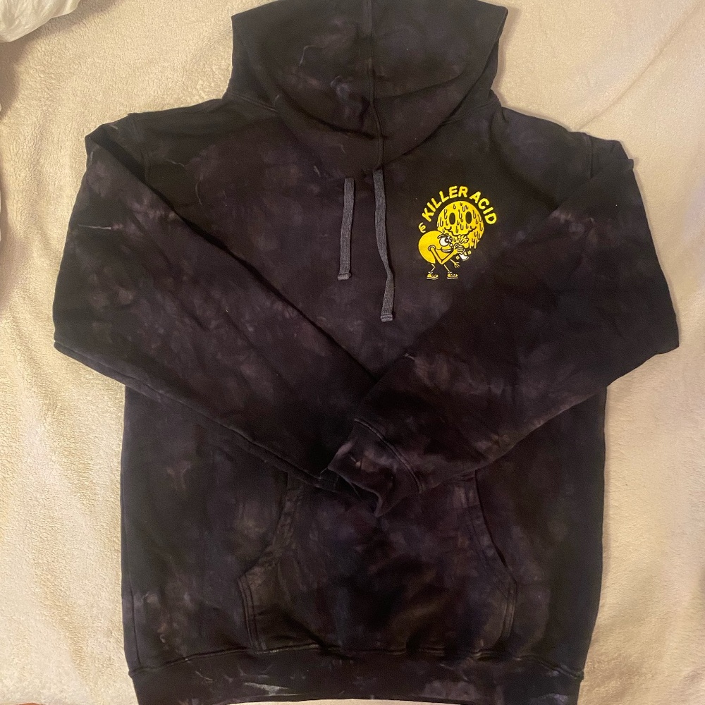 Killer Acid Miles of Smiles Tie Dye Hoodie